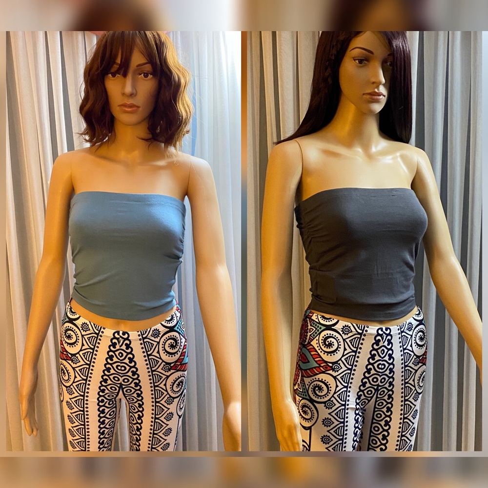 BOUTIQUE Stasia Tube / Bandeau Top With Built-In Bra